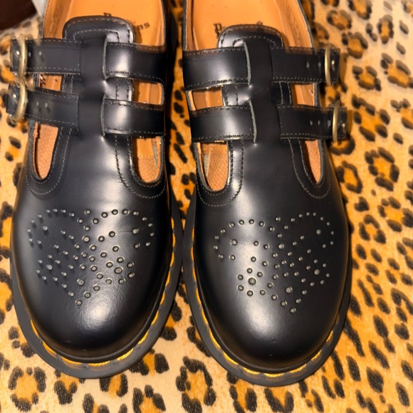 Dr. Martens Black Double Strap Mary Janes - Picture 9 of 9